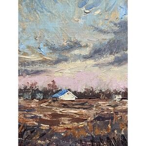 Original painting -‎ petite landscape 9x12